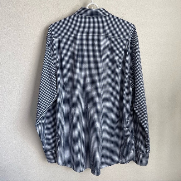 Southern Tide Intercoastal Norte Dame Gingham Button Down LS Shirt - Picture 6 of 6